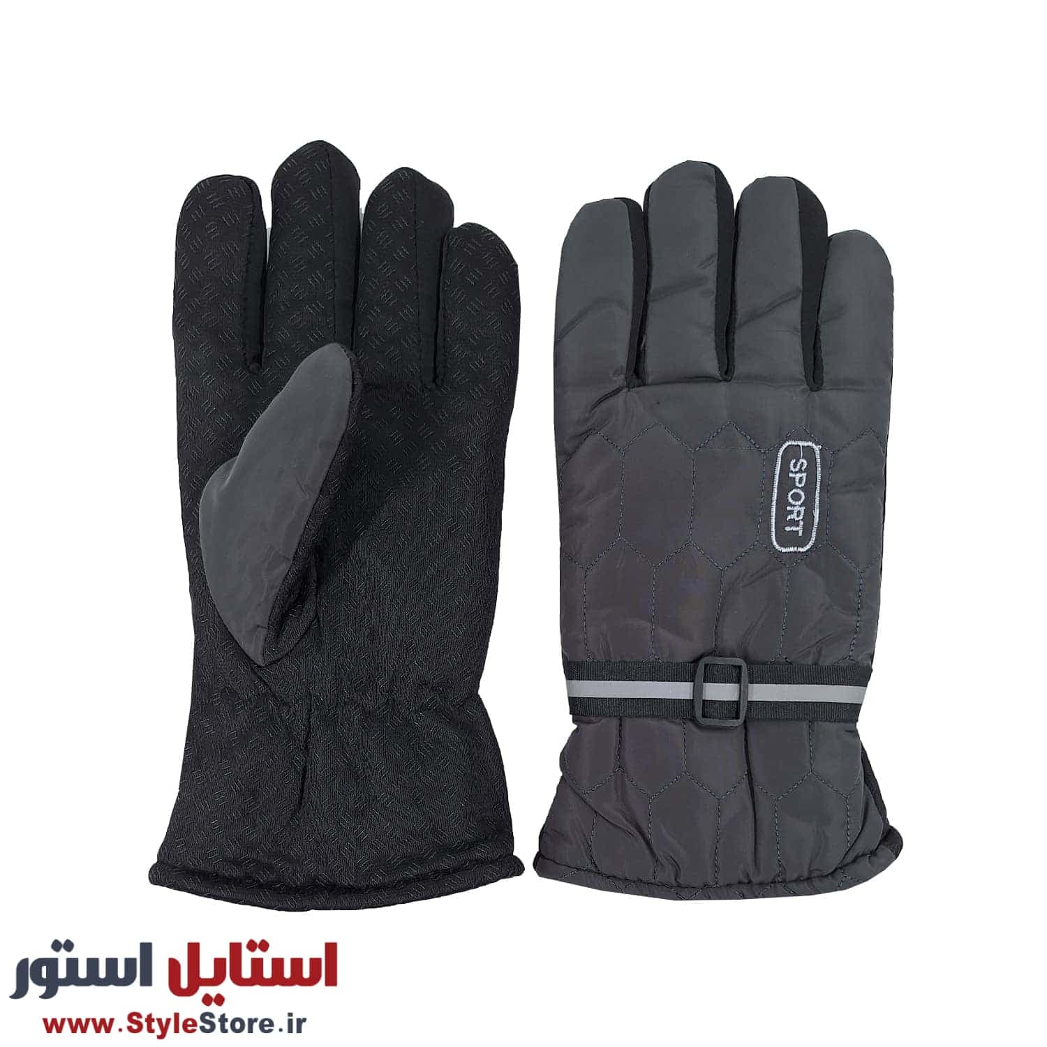 دستکش موتورسیکلت مدل شمعی طرح SPORT کد 1456 — تصویر ۵