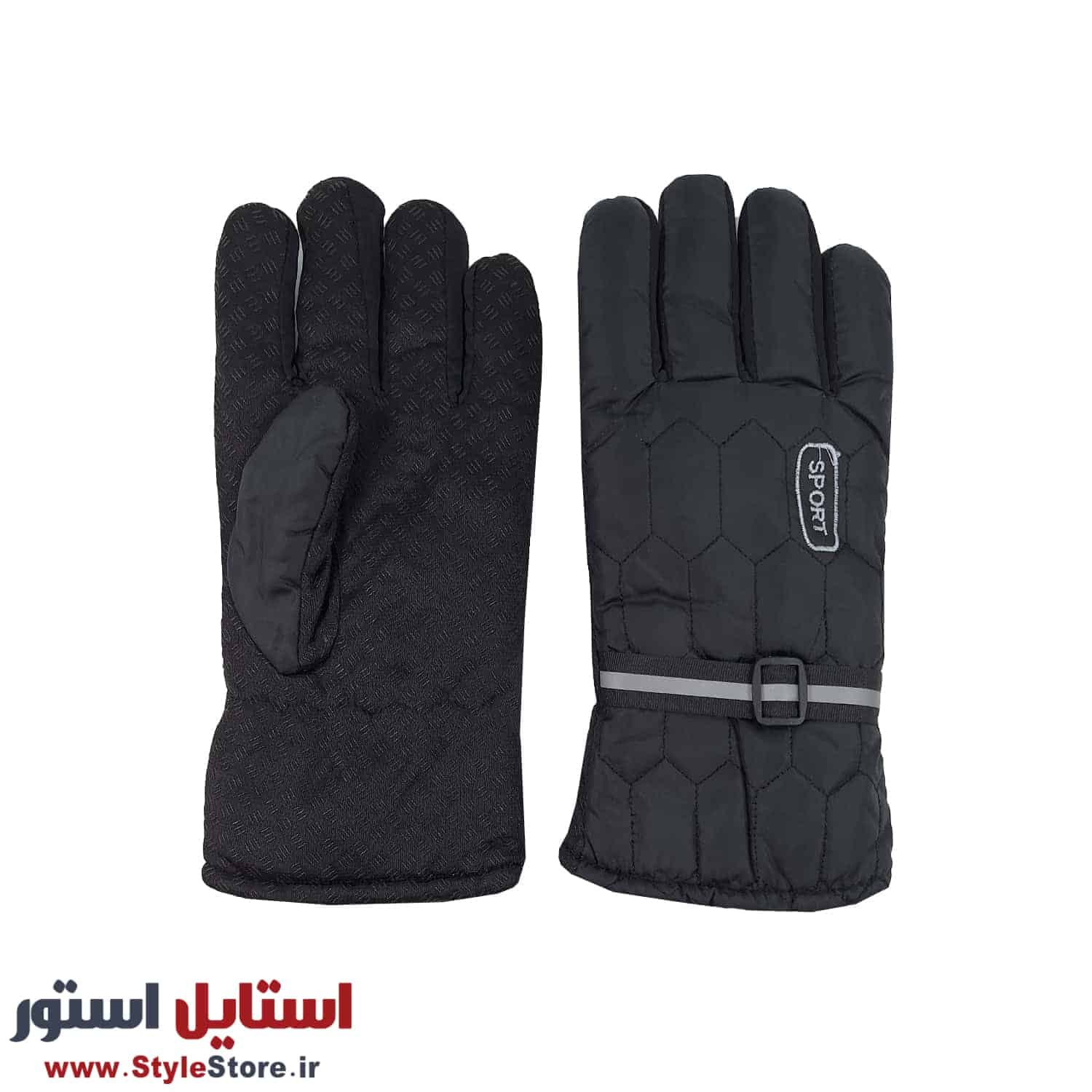 دستکش موتورسیکلت مدل شمعی طرح SPORT کد 1456