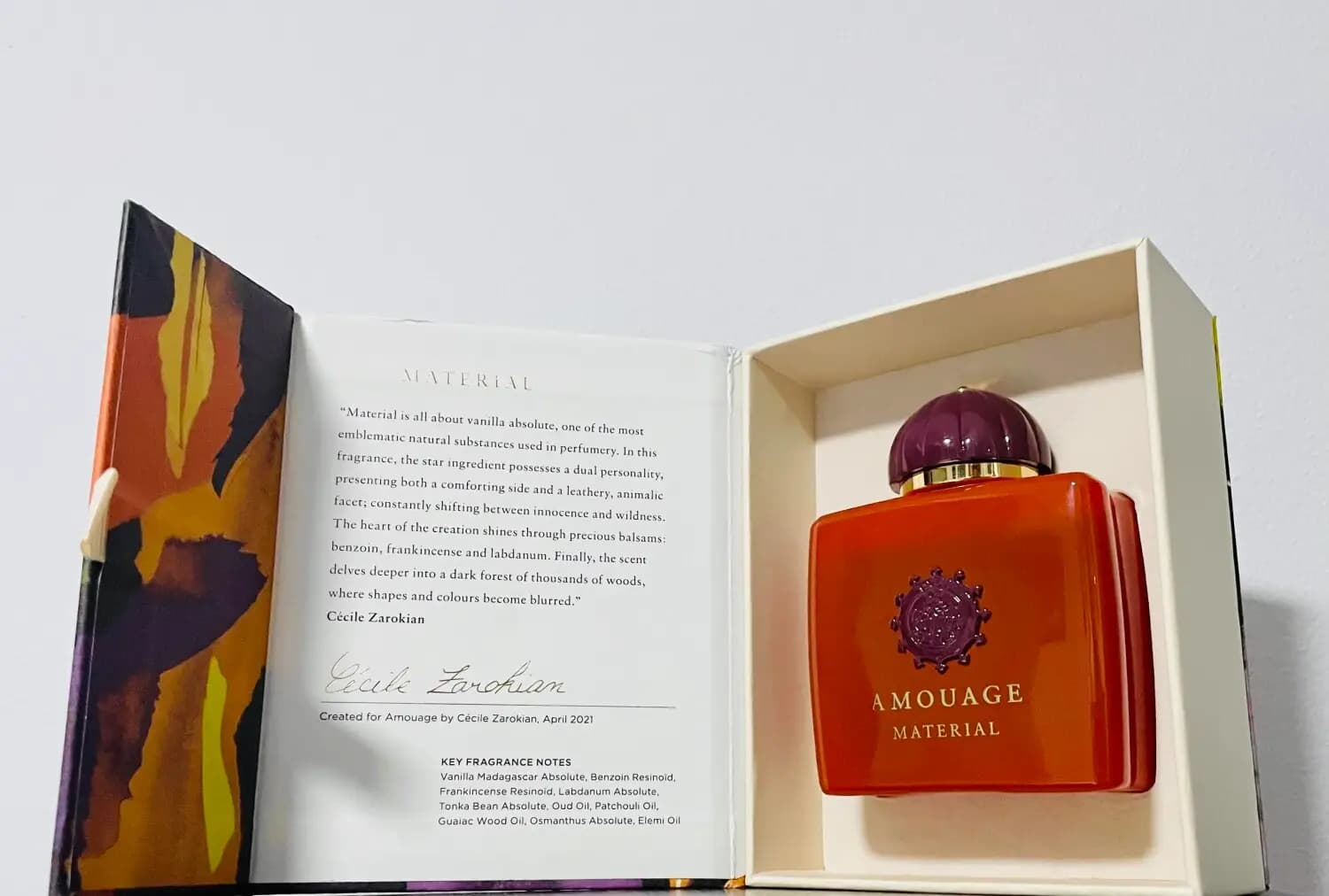 عطر ادکلن آمواج متریال زنانه اصل – Amouage Material — تصویر ۹