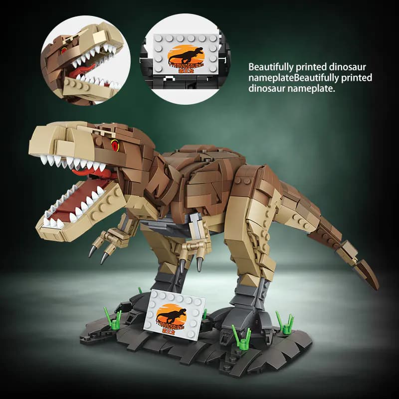 لگو دایناسور Tyrannosaurus برند SEMBO کد FC6251 — تصویر ۴