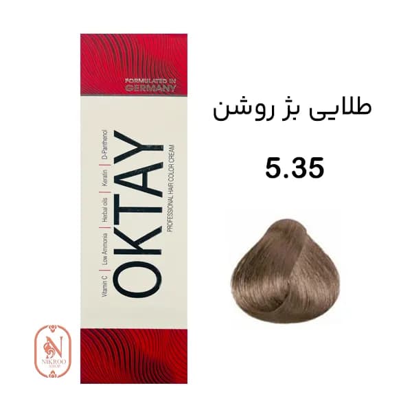 رنگ مو 5/35 OKTAY
