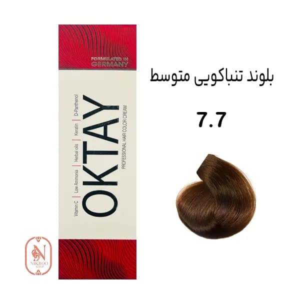 رنگ مو 7/7 OKTAY
