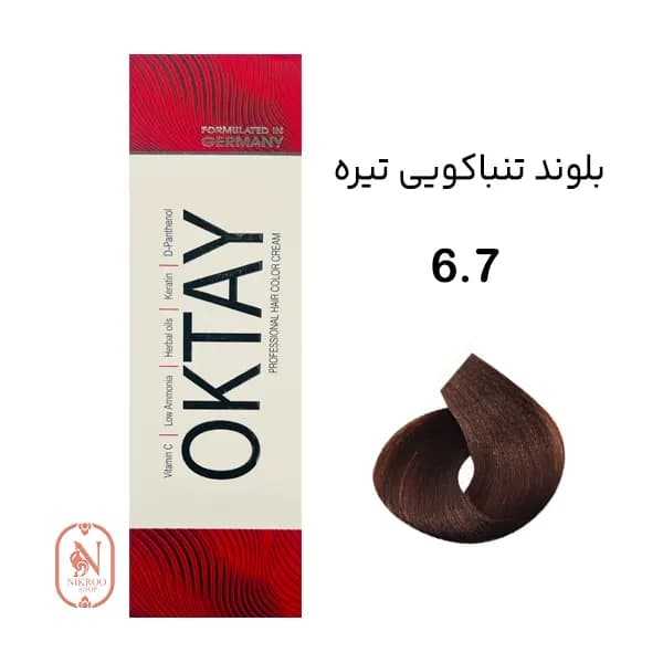 رنگ مو 6/7 OKTAY