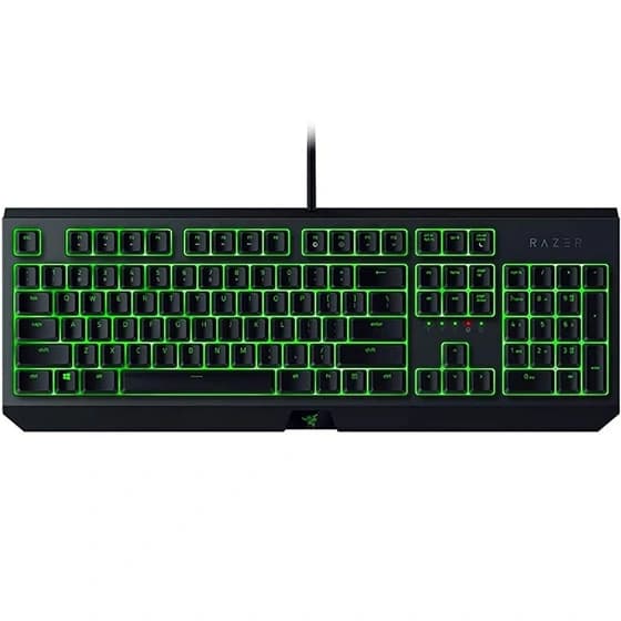 کیبورد مکانیکال باسیم ریزر مدل BlackWidow Essential سوییچ سبز