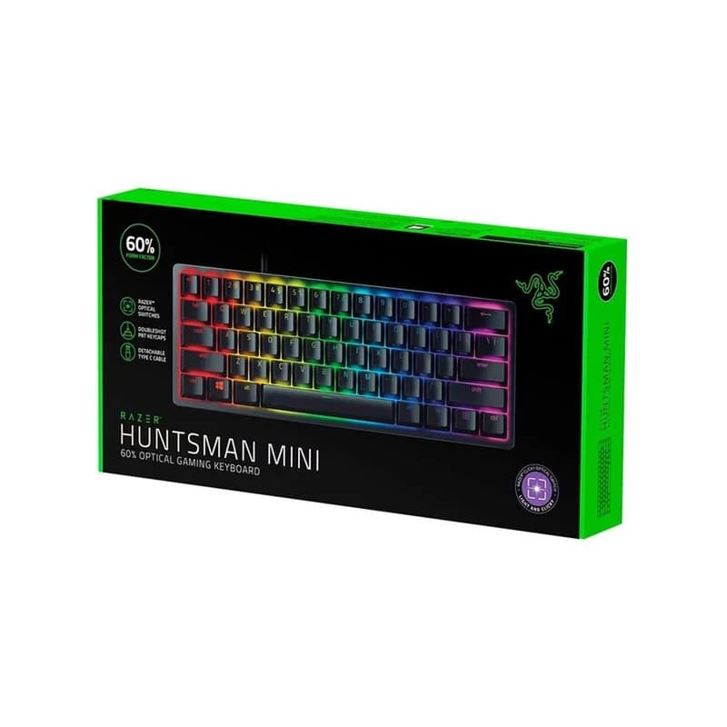 کیبورد ریزر مدل Huntsman Mini باسیم — تصویر ۶