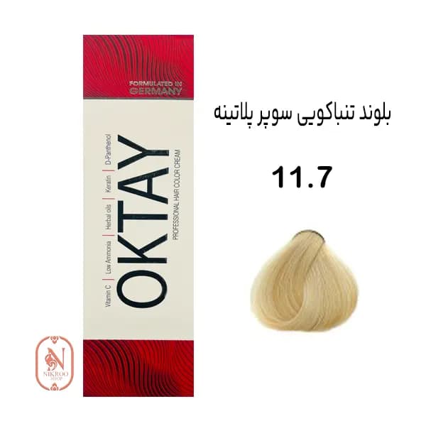 رنگ مو 11/7 OKTAY
