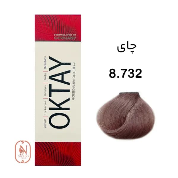 رنگ مو 8/732 OKTAY