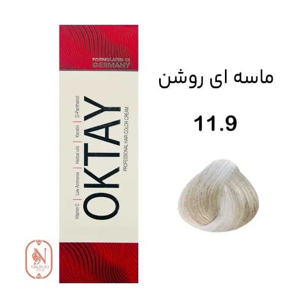 رنگ مو 11/9 OKTAY