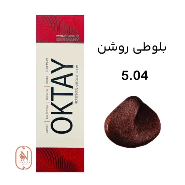 رنگ مو 5.04 OKTAY