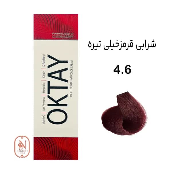 رنگ مو 4/6 OKTAY