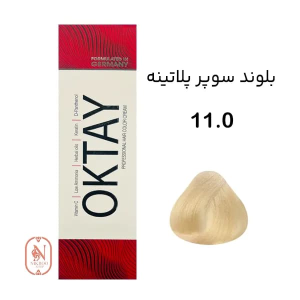 رنگ مو 11/0 OKTAY