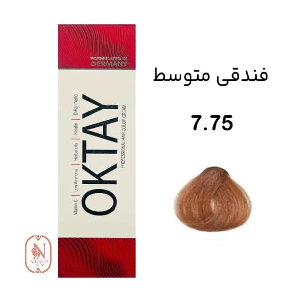 رنگ مو 7/75 OKTAY