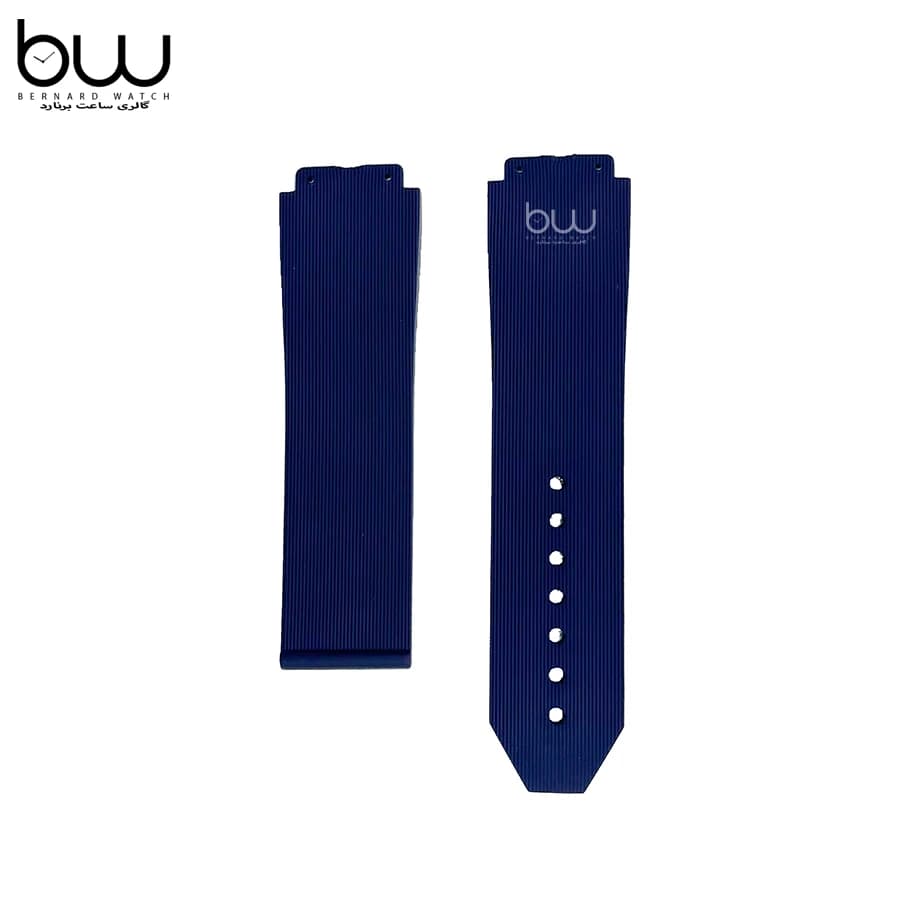 بند ساعت هابلوت (HUBLOT) رابر سرمه ایی