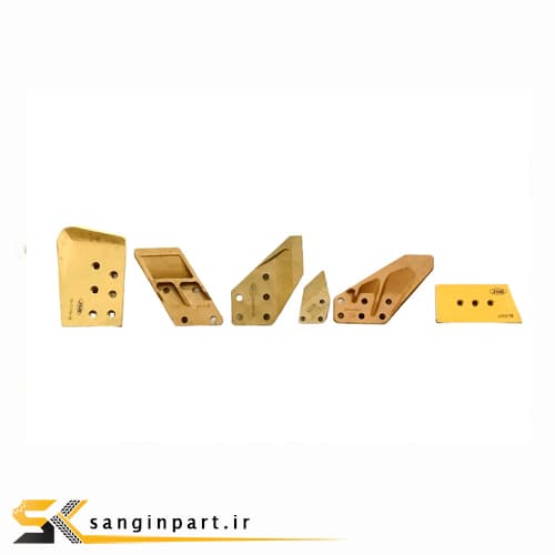دم تیغ پاکت و گوشه تیغ پاکت بیل بکهو ولوو BL61 — تصویر ۵