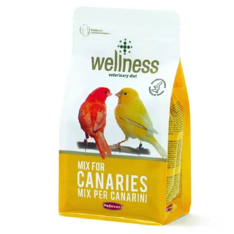 غذای سوپرپرمیوم قناری پادوان مدل Wellness وزن ۱ کیلوگرم