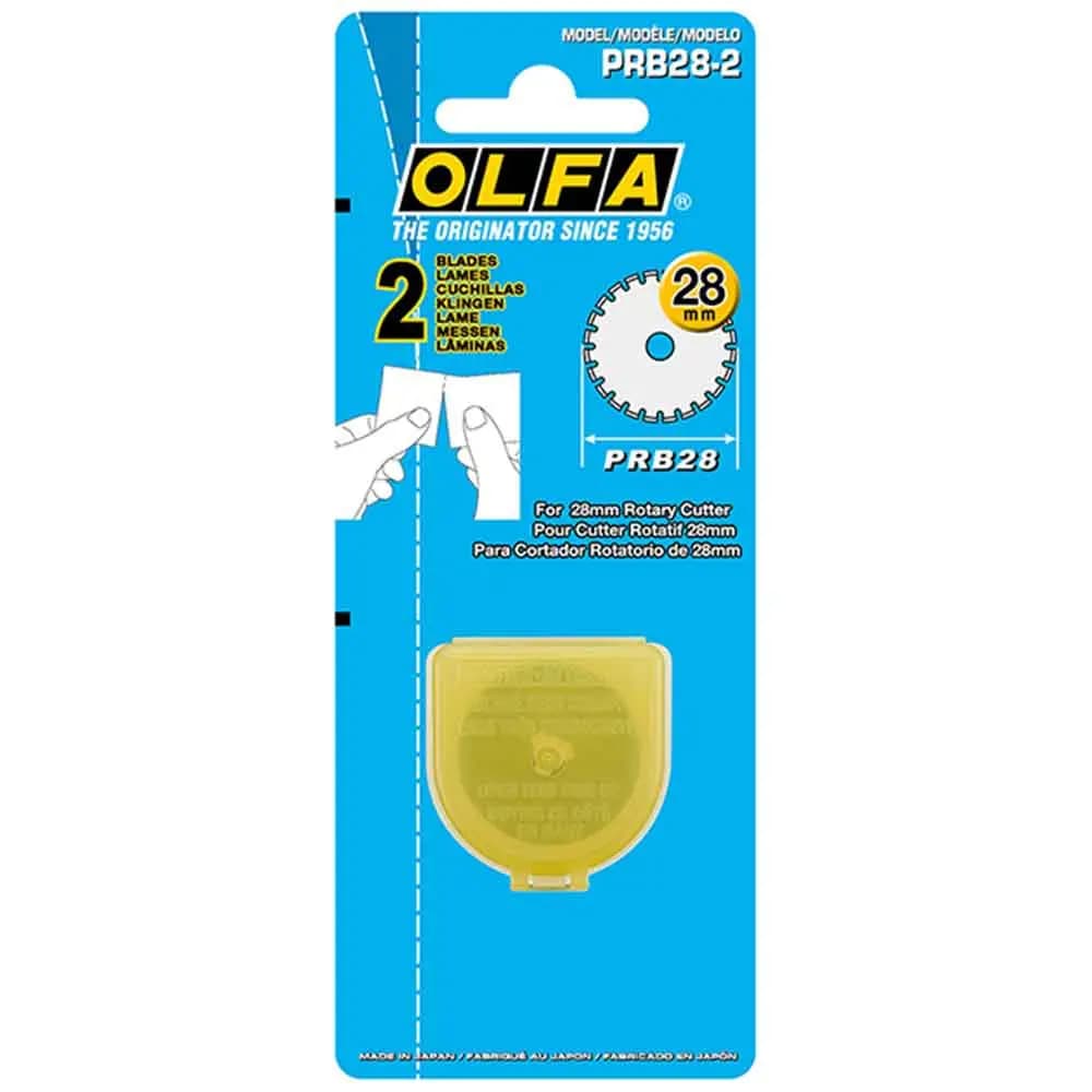تیغ کاتر استیل گرد پرفراژ الفا مدل OLFA PRB-28-2 — تصویر ۲
