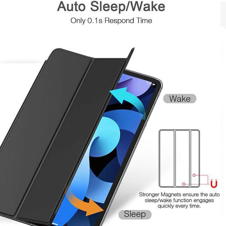 کیف اسمارت سیلیکونی جا قلم دار مناسب برای تبلت شیائومی Xiaomi pad 8 11.2 اینچ — تصویر ۵