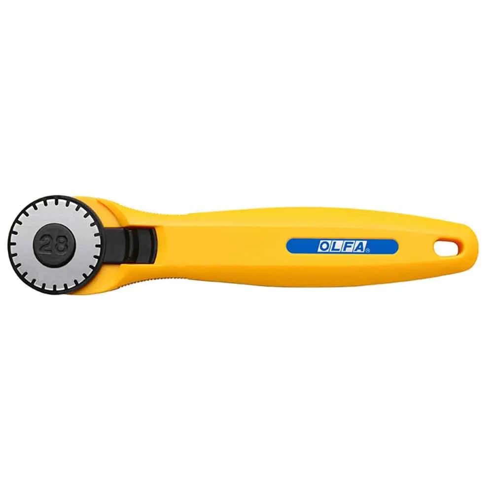 کاتر پرفراژ با تیغ 28 میل گرد الفا مدل OLFA PRC-3-C با قابلیت تعویض سریع تیغ