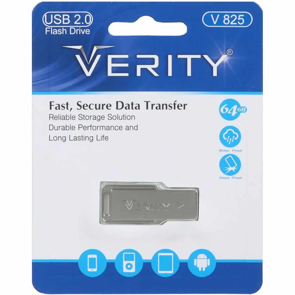 فلش مموری 64 گیگابایت وریتی VERITY USB2.0