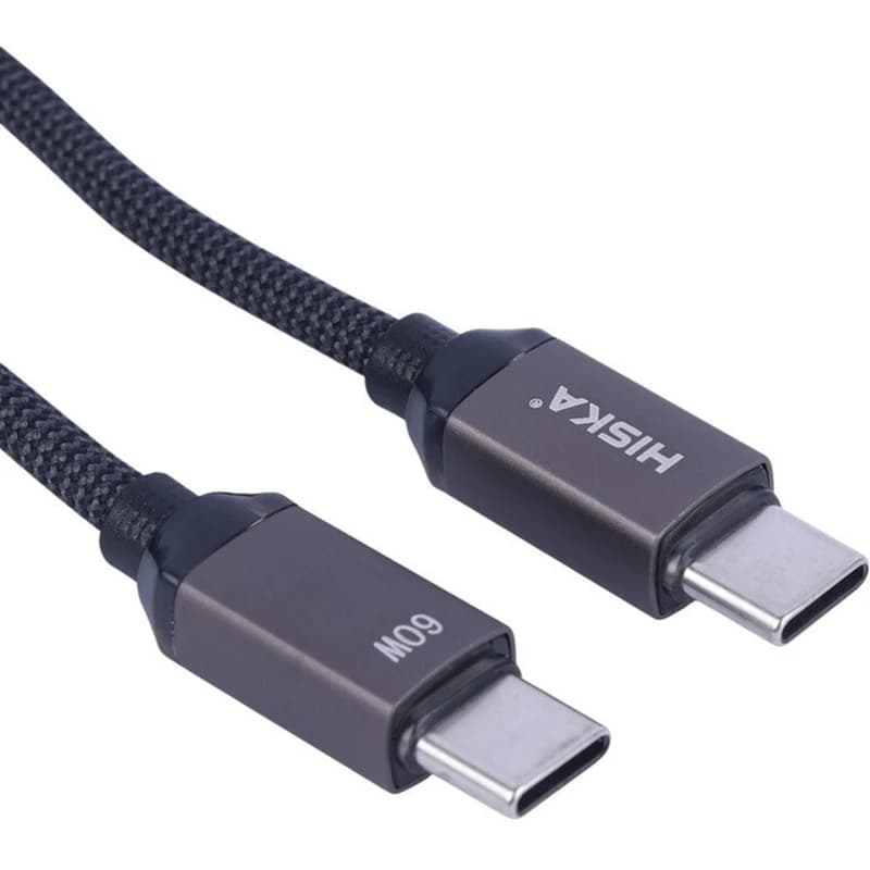 کابل تایپ سی به تایپ سی هیسکا LX-801 CC — تصویر ۲