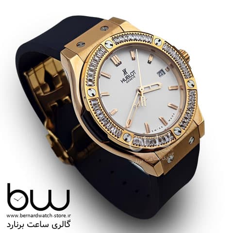 ساعت مچی هابلوت زنانه نگین دار |HUBLOT — تصویر ۸