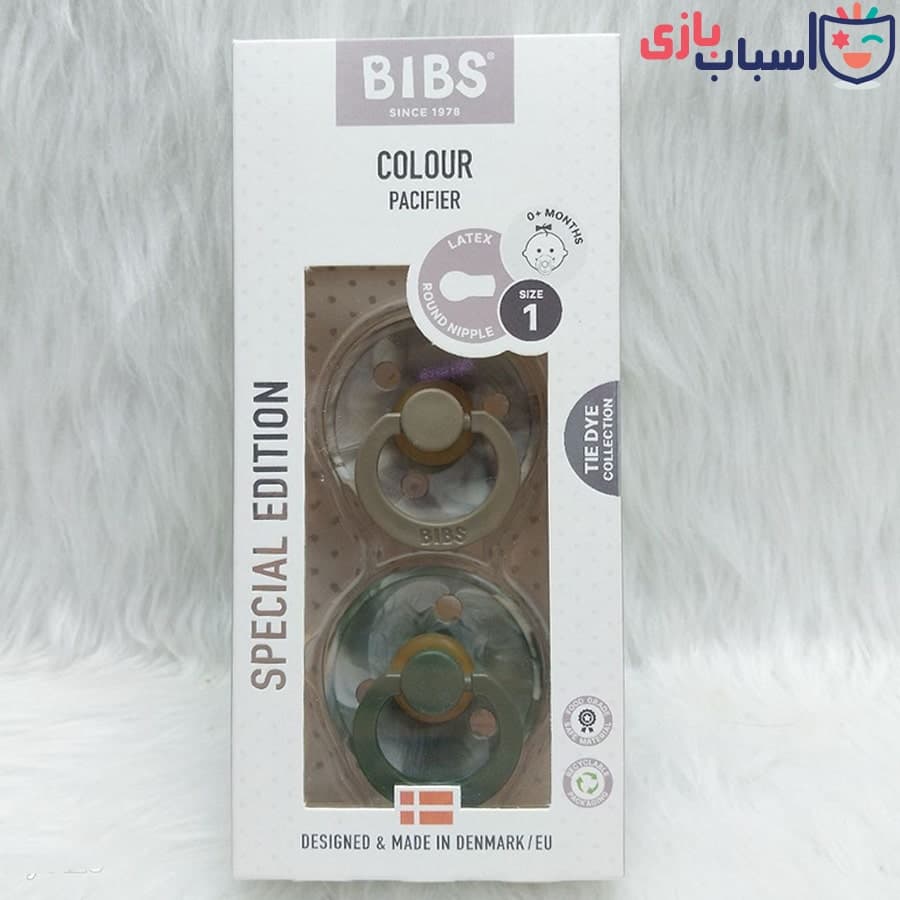 پستانک لاتکس سایز یک بیبس BIBS کد 115295