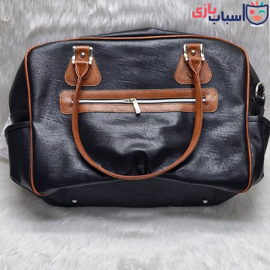 ساک نوزاد 3 تیکه چرم 2 زیپ جلو مدل M&Y کد 1002 — تصویر ۳
