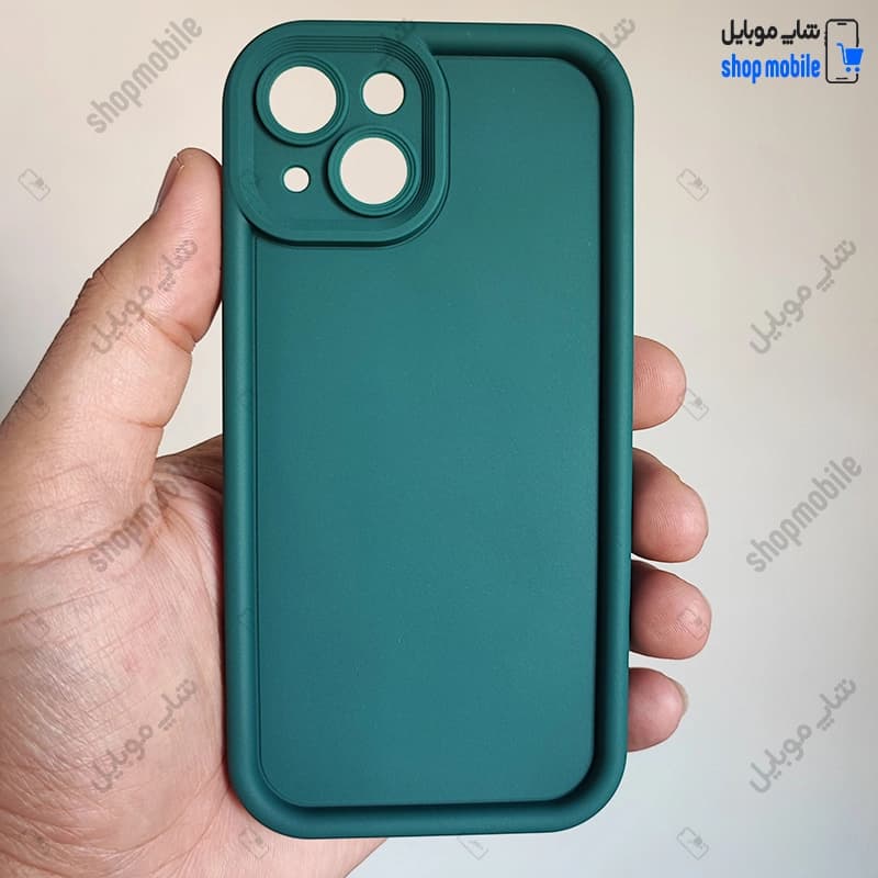 قاب گوشی آیفون 13 (کاور Solid مدل ساده رنگ کله غازی)