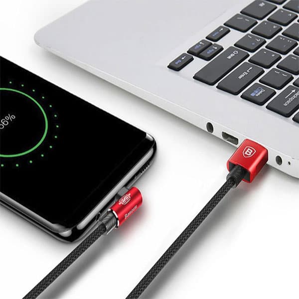 کابل تبدیل USB به Type-c باسئوس گیمینگ مدل CATMVP-B01 — تصویر ۳