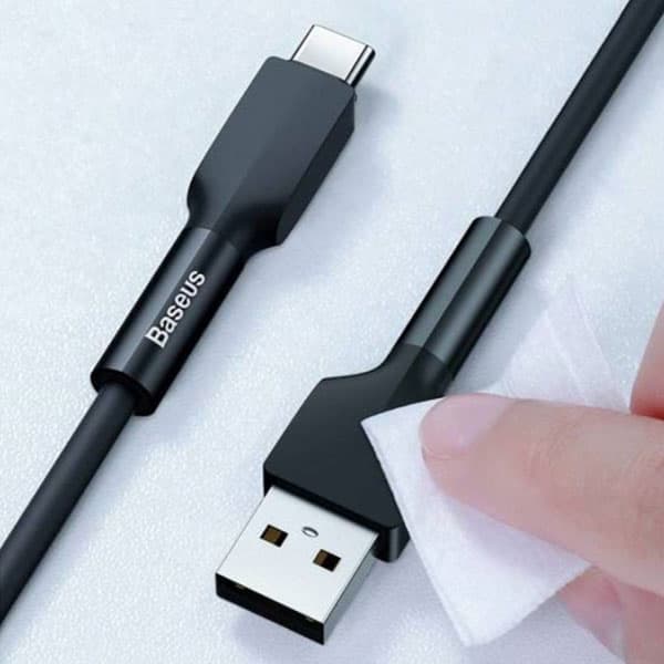 کابل تبدیل USB به Type-c باسئوس طول 2 متر مدل CATGJ-A01 — تصویر ۴