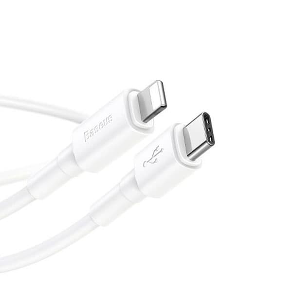 کابل تبدیل Type C به لایتنینگ فست شارژ باسئوس مدل CATLSW-02 — تصویر ۲