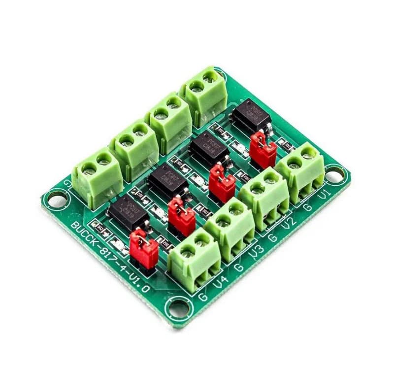ماژول ایزولاتور چهار کانال اپتوکوپلریPC817