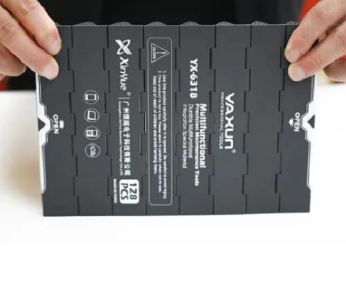 ست پیچ گوشتی 128 عددی یاکسون مدل YX-6318 — تصویر ۲