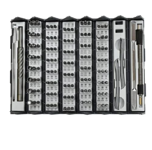 ست پیچ گوشتی 128 عددی یاکسون مدل YX-6318 — تصویر ۳