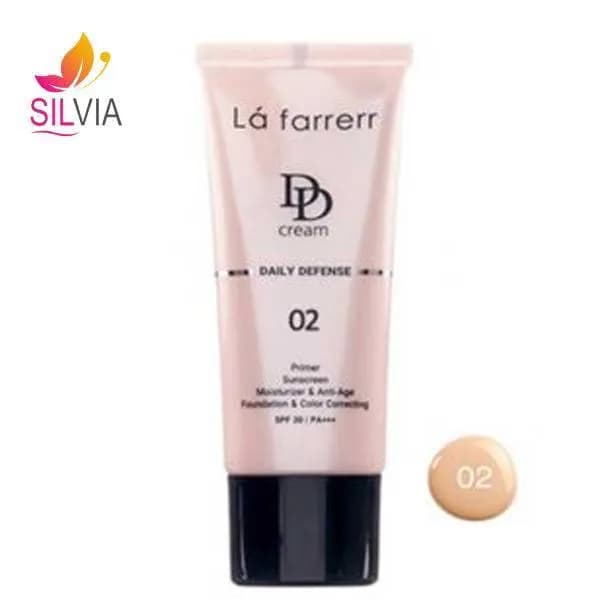 دی دی کرم رنگ Light Beige 02 با SPF30 لافارر 33 میل — تصویر ۲