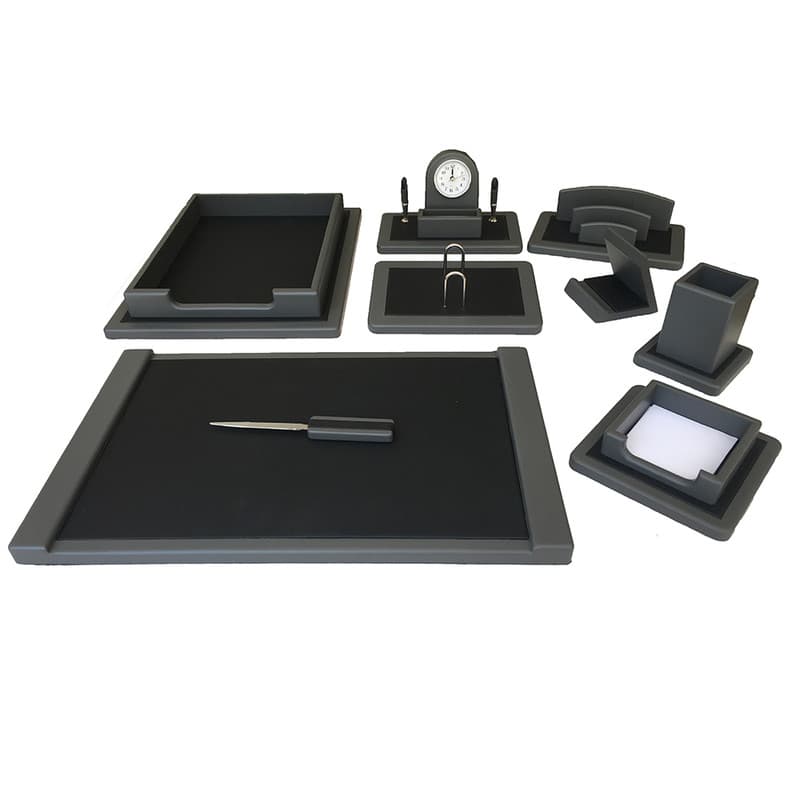 ست ۱۱ تکه لوازم اداری رومیزی مدل مدیریتی کد GB-707