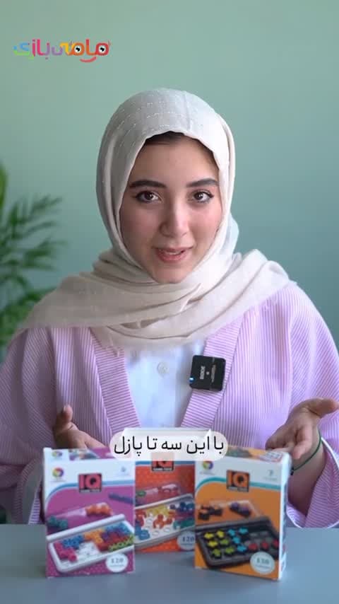 بازی فکری پازل هوش IQ حلقه ای 120 چالش