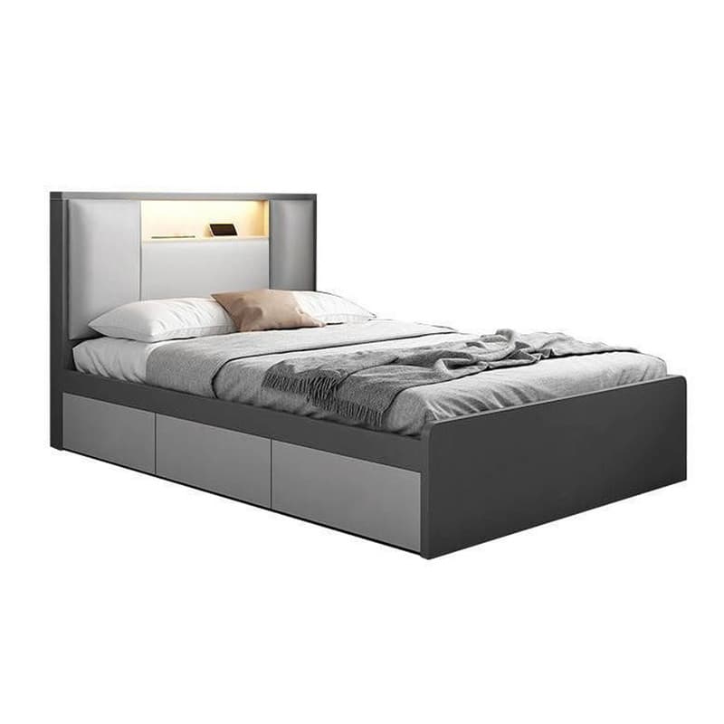 تخت خواب یک نفره مدل 2025 سایز 120×200 سانتی متر — تصویر ۲