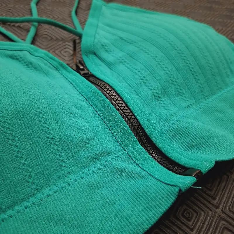 نیمتنه زیپدار ورزشی زنانه سیملس NT-Z16 — تصویر ۷