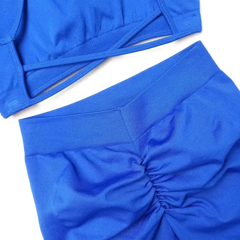 ست اورجینال نیمتنه و شرتک سیملس پشت چیندار SY-0156 — تصویر ۷