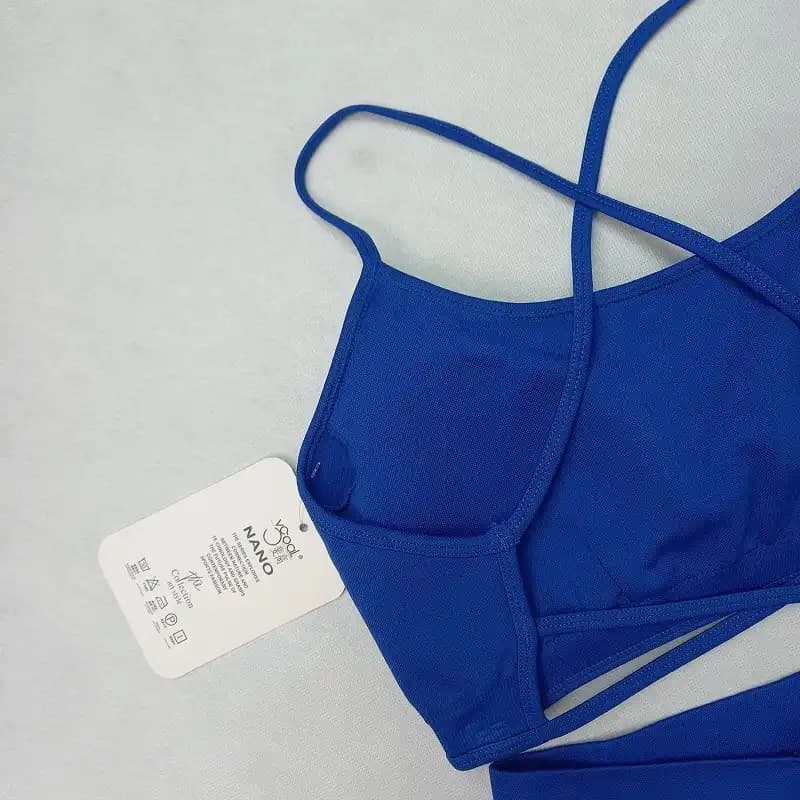 ست اورجینال نیمتنه و شرتک سیملس پشت چیندار SY-0156 — تصویر ۶