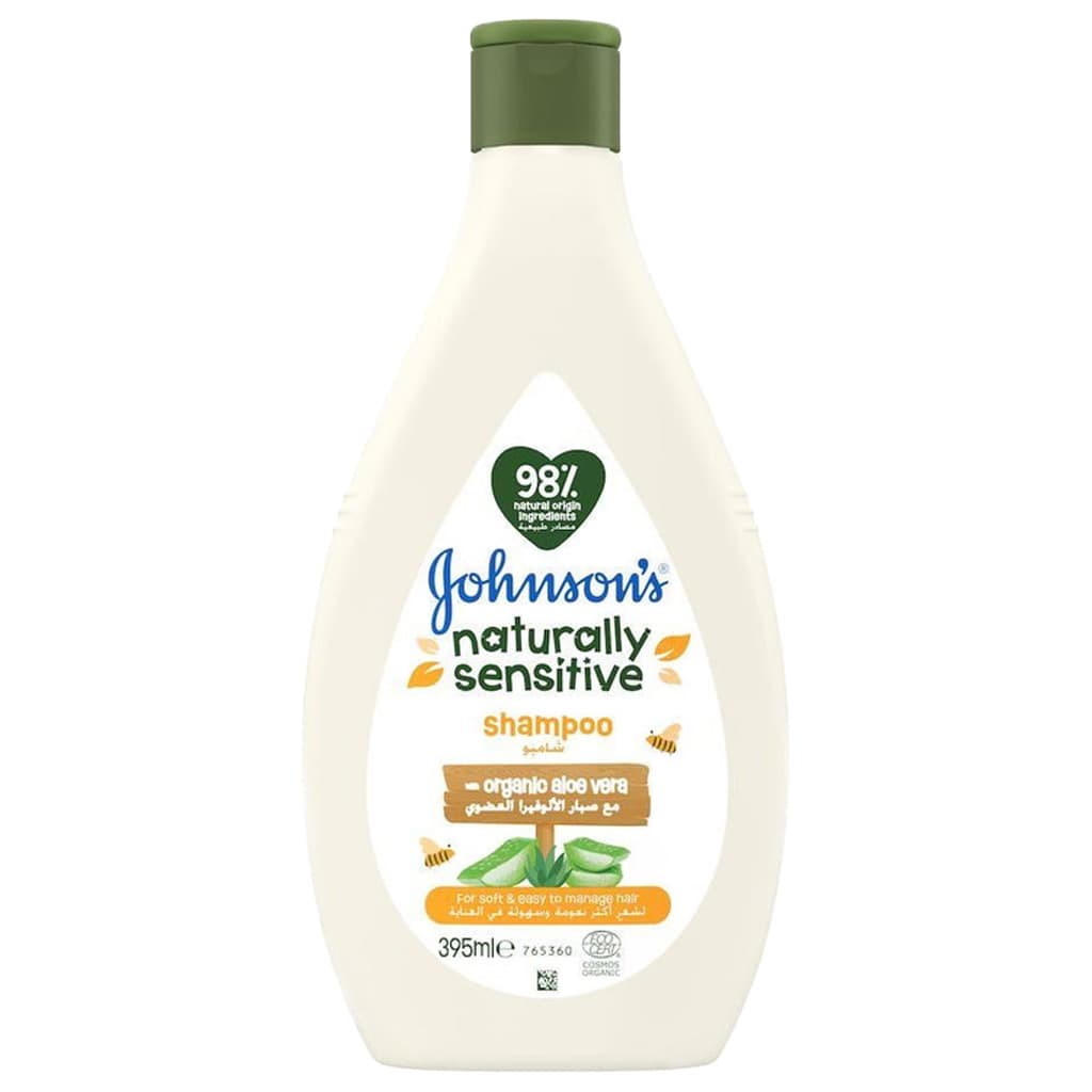 شامپو سر Naturally Sensitive ارگانیک جانسون Johnsons