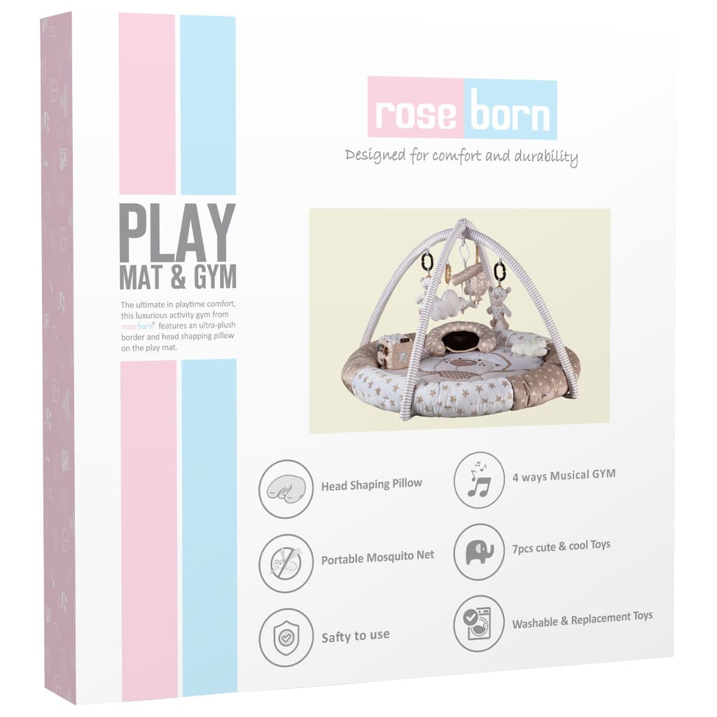 زمین بازی گارددار Teddy Bear خرس ستاره رزبرن RoseBorn — تصویر ۲