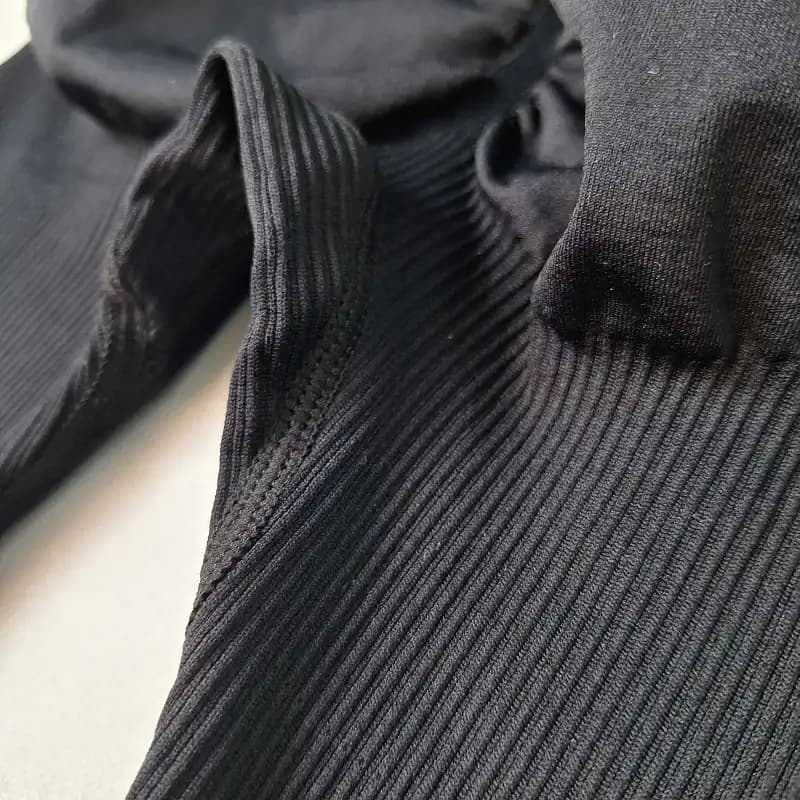 لگ اورجینال پشت چین دار سیملس مشکی LK-B14 — تصویر ۵