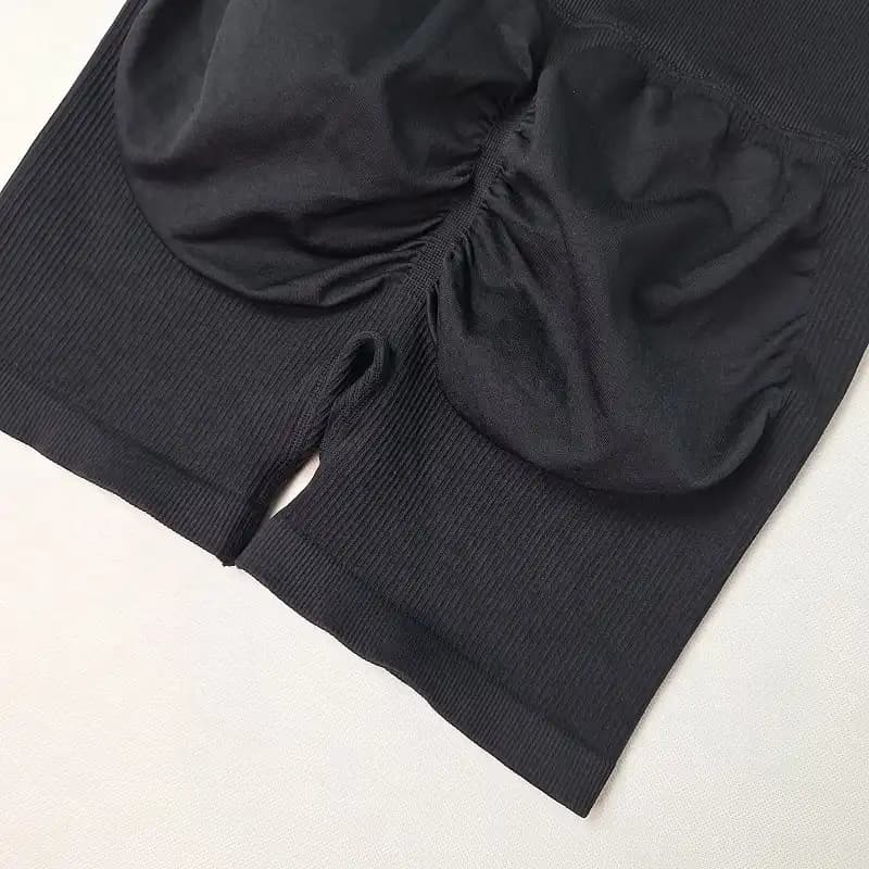 شورتک اورجینال پشت چین دار سیملس مشکی SH-B22 — تصویر ۵