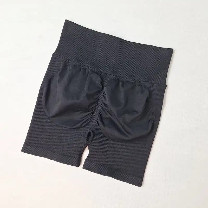 شورتک اورجینال پشت چین دار سیملس مشکی SH-B22 — تصویر ۲