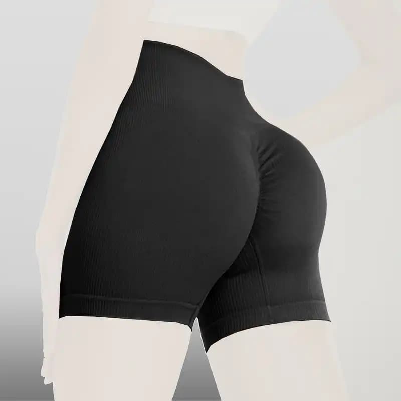 شورتک اورجینال پشت چین دار سیملس مشکی SH-B22