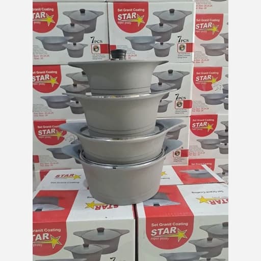 سرویس قابلمه 8پارچه star(پس کرایه)
