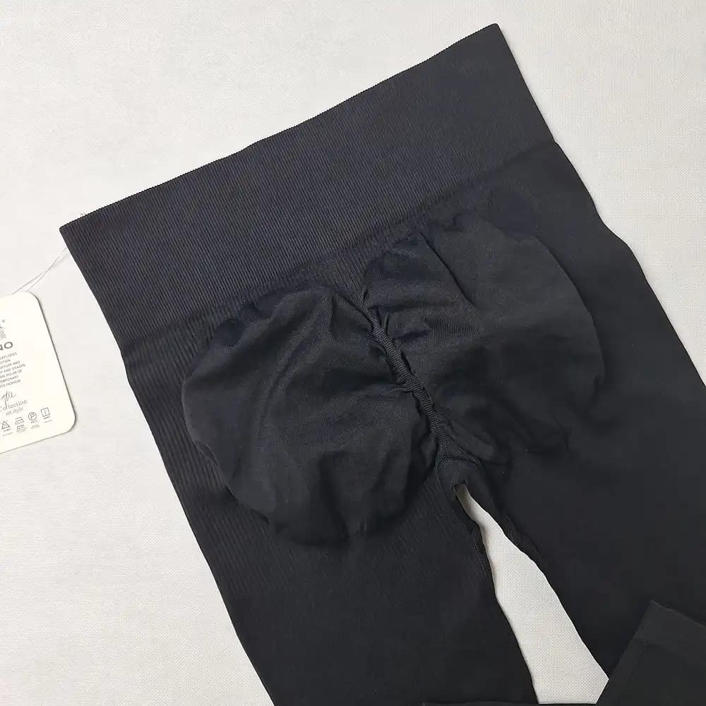 لگ اورجینال پشت چین دار سیملس کبریتی مشکی LB-K04 — تصویر ۴