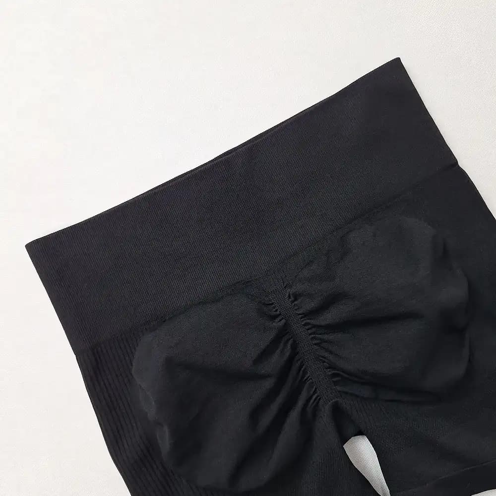 شورتک اورجینال پشت چین دار سیملس مشکی SH-B07 — تصویر ۴